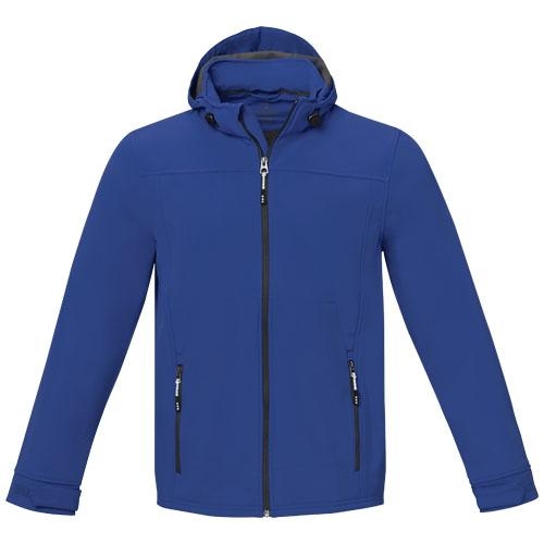 Langley softshell heren jas staalgrijs,xs