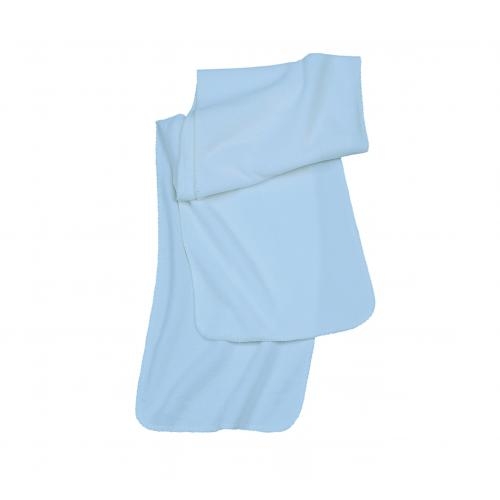 Fleece sjaal 200 grams hemelsblauw
