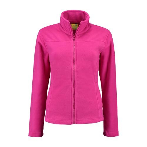 Freemont dames fleece jack fuchsia,l