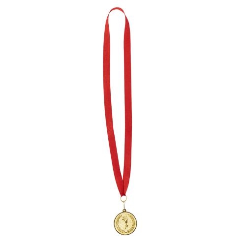 Medaille Corum rood/goud