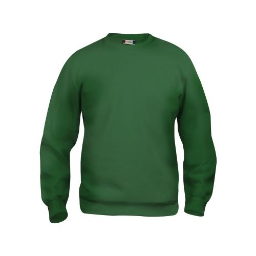 Basic roundneck sweater unisex flesgroen,3xl