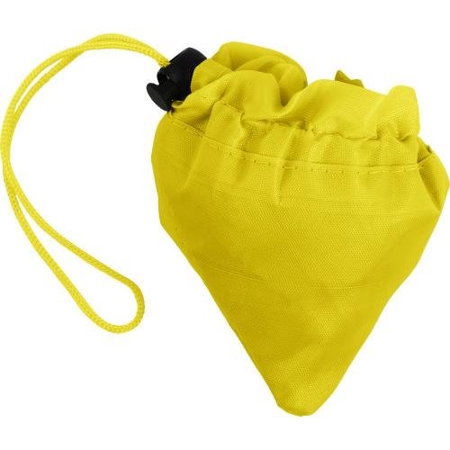 Opvouwbare tas Cone geel