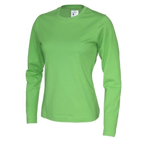 Longsleeve shirt dames groen,l