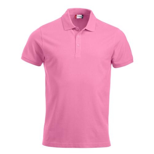 Classic Lincoln polo korte mouw helder roze,3xl