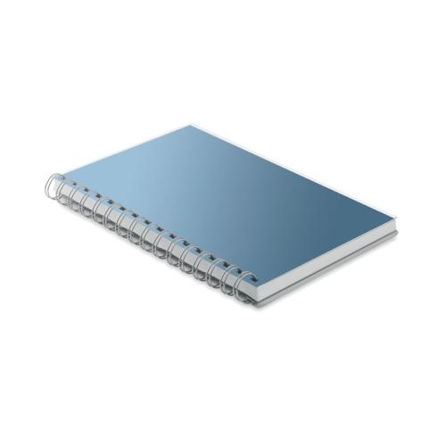 A5 notitieboek RPET kaft royal blue