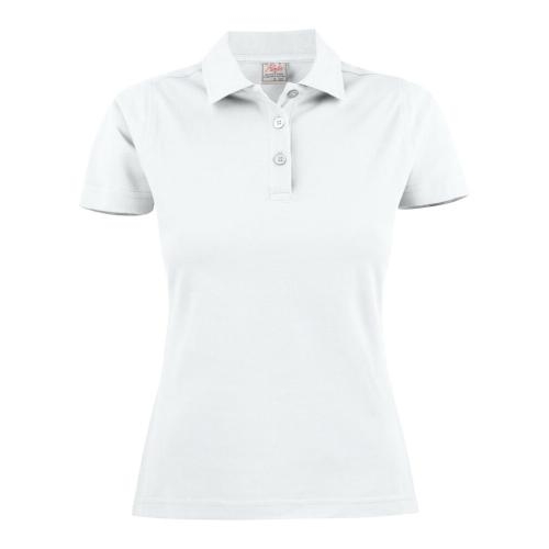 Polo pique surflady wit,l