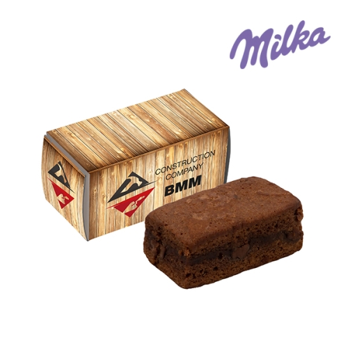 Doosje met Milka Brownie