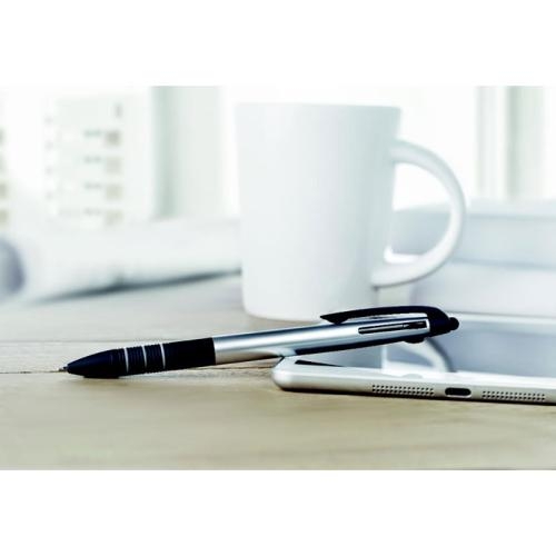 Balpen met stylus Multipen zwart