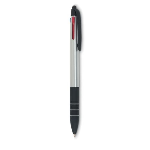 Balpen met stylus Multipen zwart