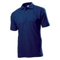 Stedman heren polo navy,l