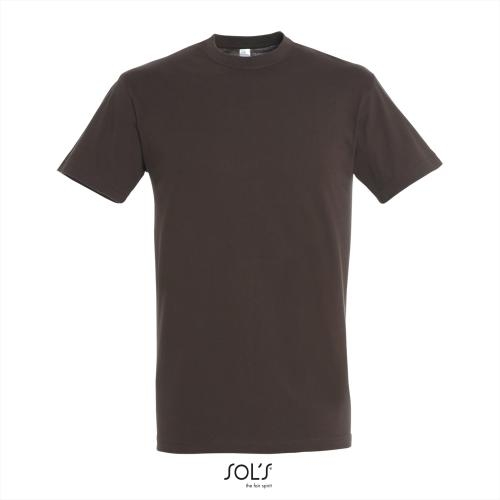 Regent T-shirt chocolate,l