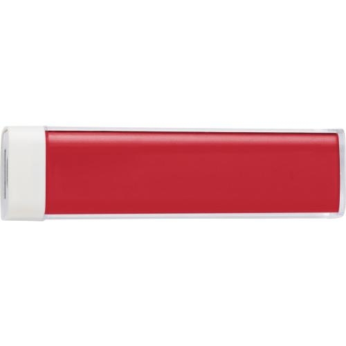 Powerbank Li-on batterij 2200 mAh rood