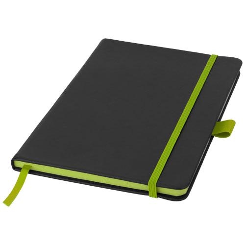 Color-edge A5 hardcover notitieboek lime
