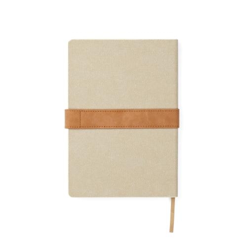 RCS recycled canvas notitieboek greige