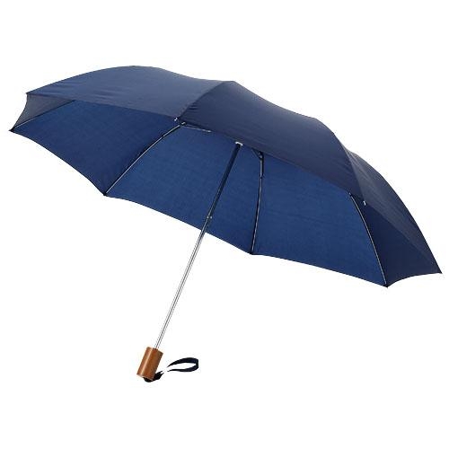 Opvouwbare 20 inch paraplu navy