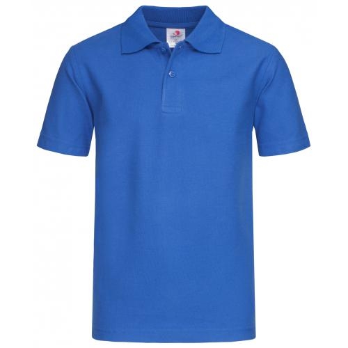 Stedman kinder polo by Hanes bright royal,l