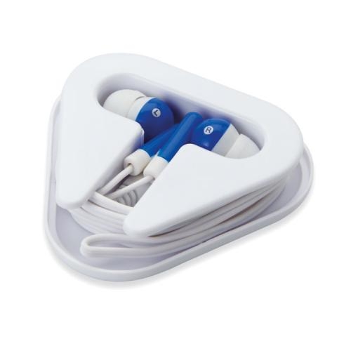 Earphones 120cm PVC blauw